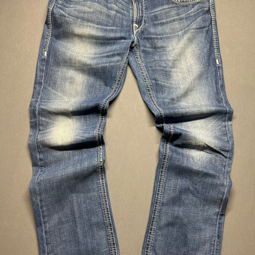True Religion Blue Straight Jeans